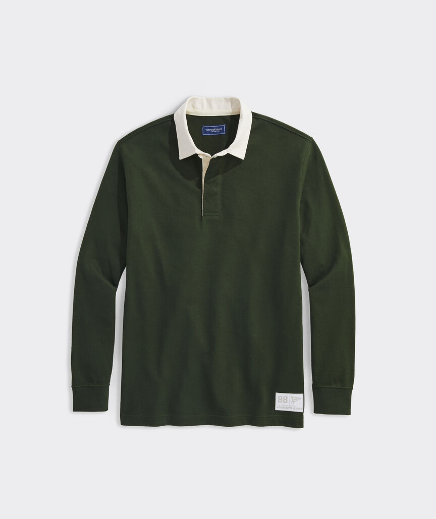 Shop Cotton Rugby Shirt at vineyard vines