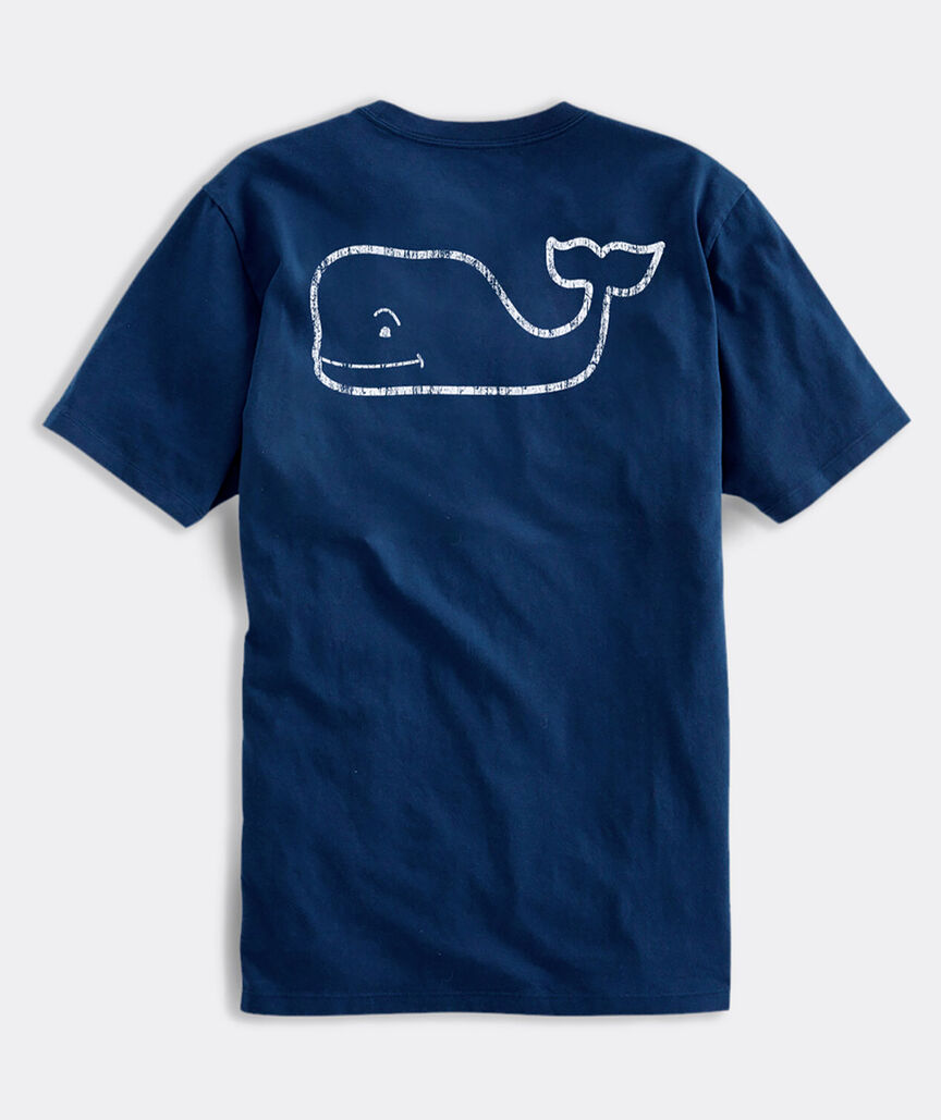 Vintage Whale Short-Sleeve Pocket Tee
