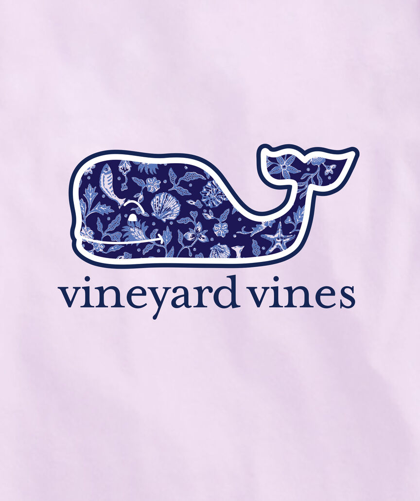 OUTLET Girls' Camila Print Whale Short-Sleeve Pocket Tee