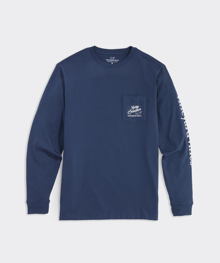 Woody & Tree Long-Sleeve Pocket Tee