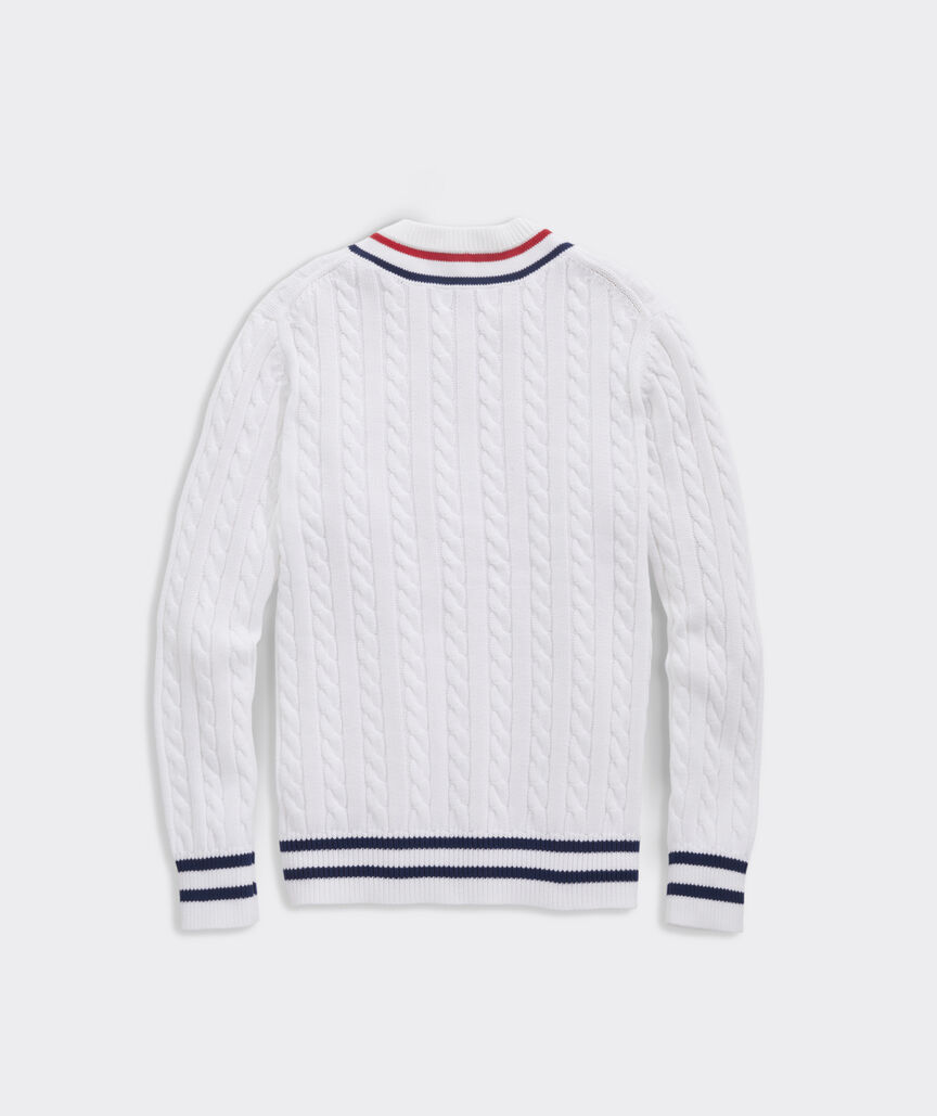 Cotton Heritage Tennis Sweater