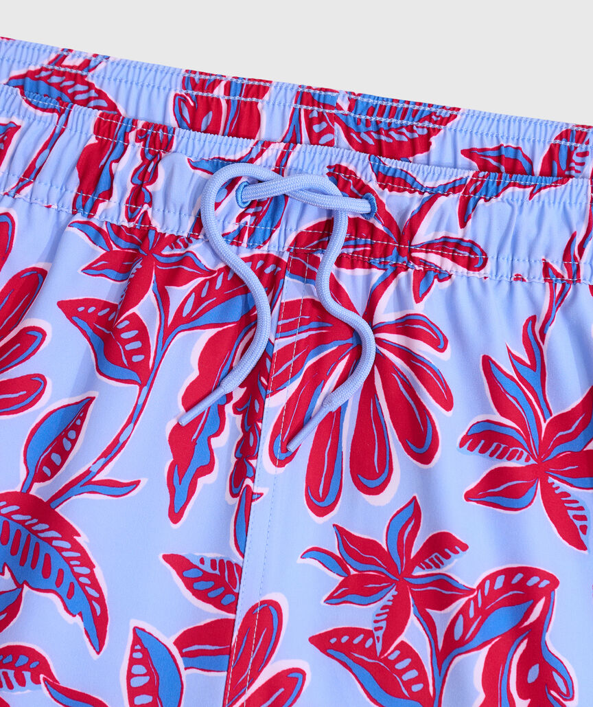 OUTLET 5 Inch Cay Floral Chappy Swim Trunks