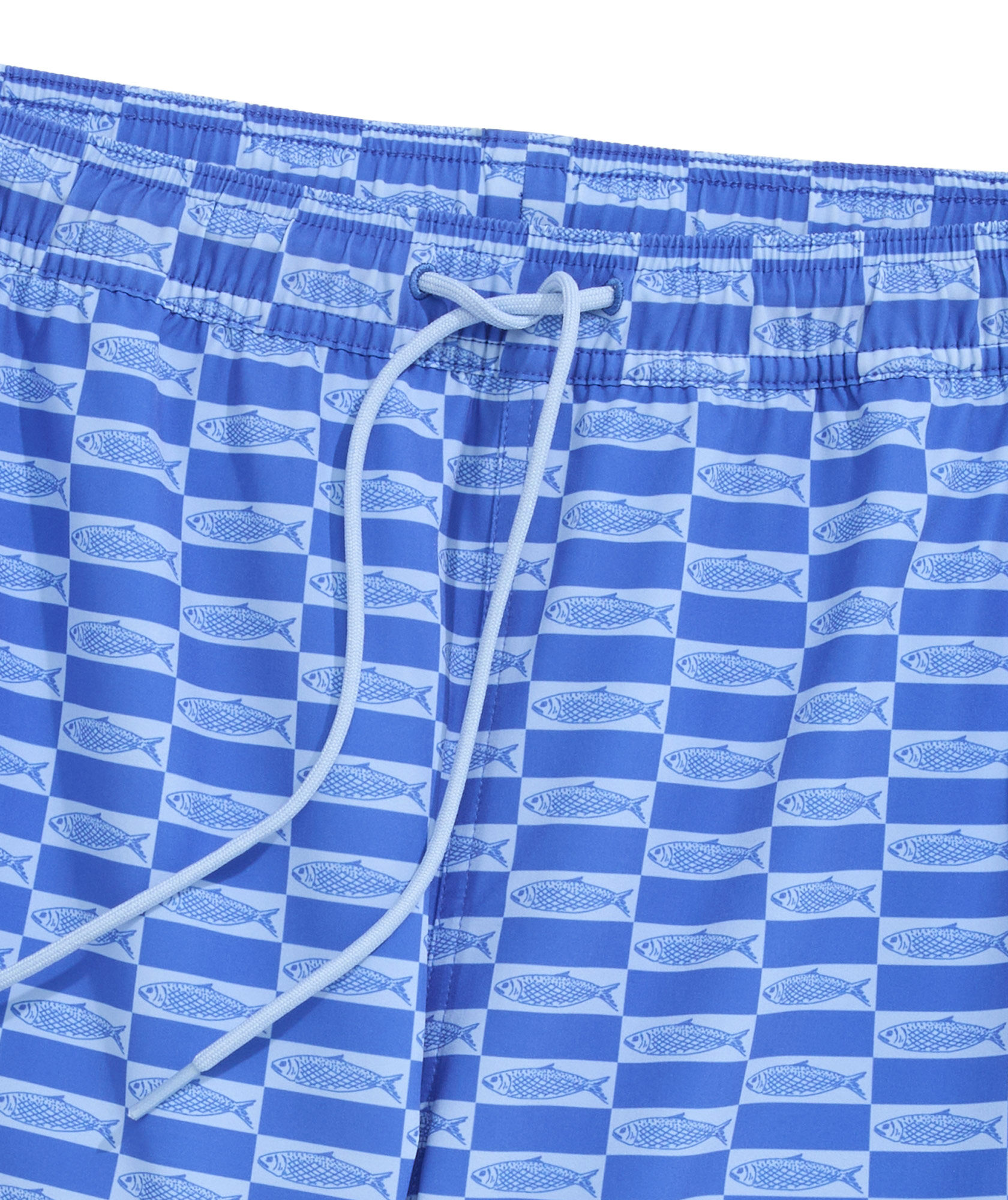 OUTLET 5 Inch Fish Checkers Chappy Trunks