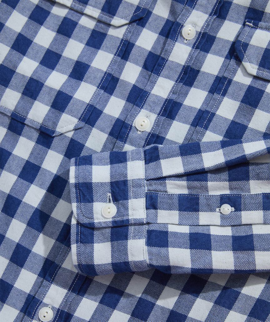 Bluffs Check Indigo Montauk Shirt