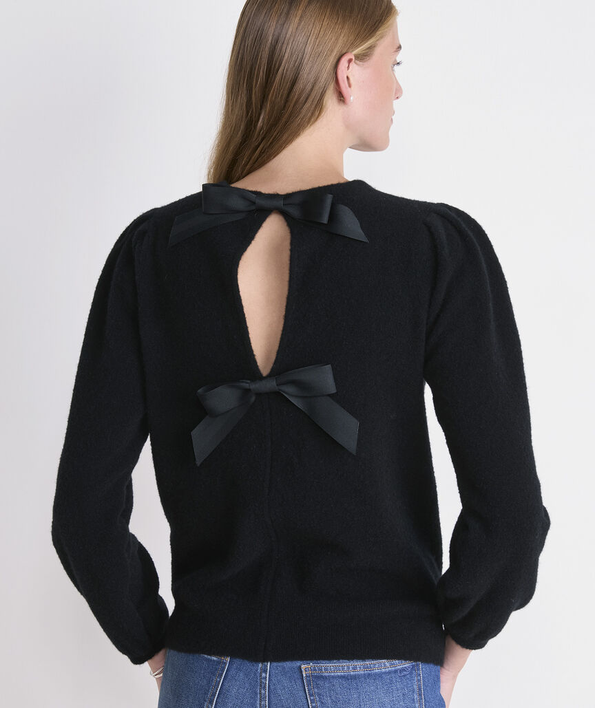 Bow Back Sweater