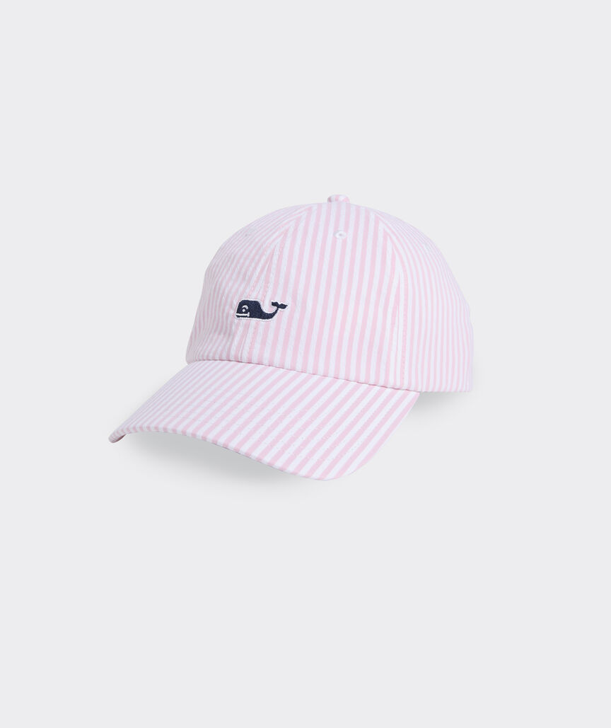 Harbor Seersucker Baseball Hat