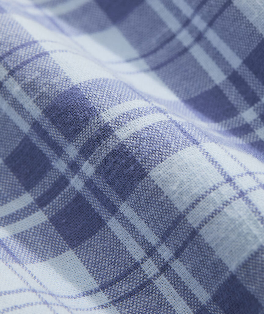 Hummock Pond Plaid Island Cotton Shirt