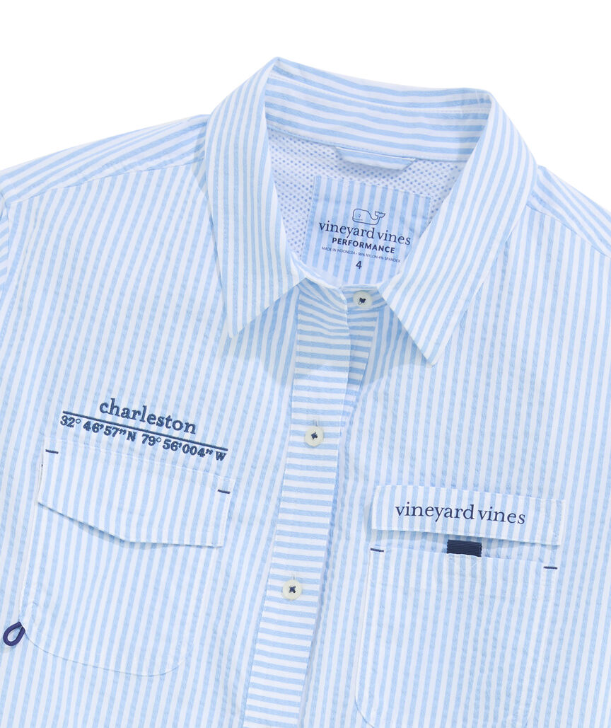 OUTLET Women's Charleston Harbor Shirt Cover-Up