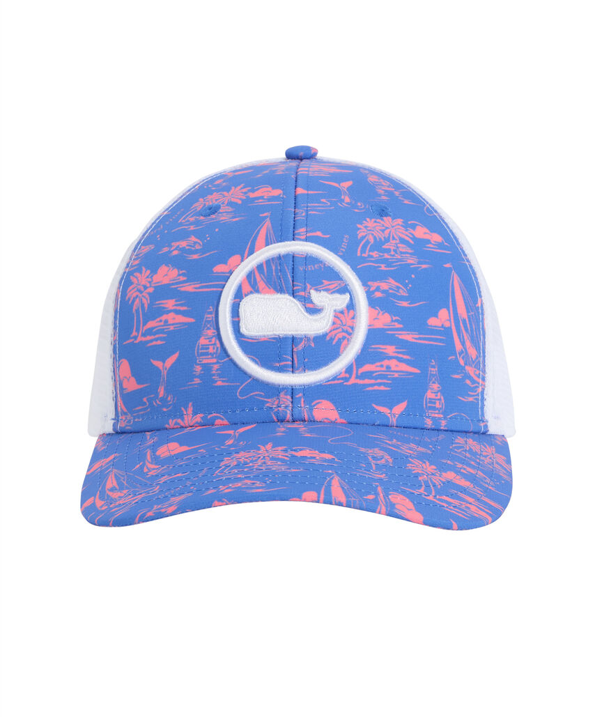 OUTLET Printed Performance Trucker Hat