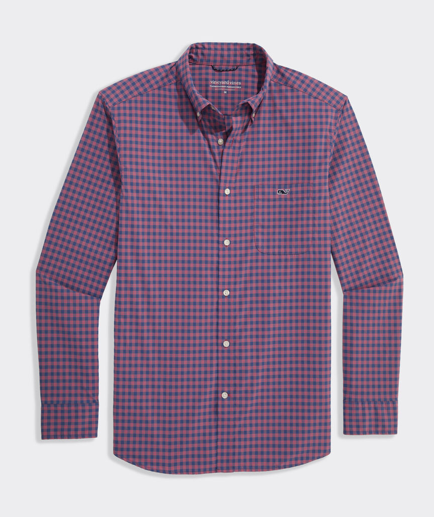 Performance Topsail Gingham Featherweight Shirt