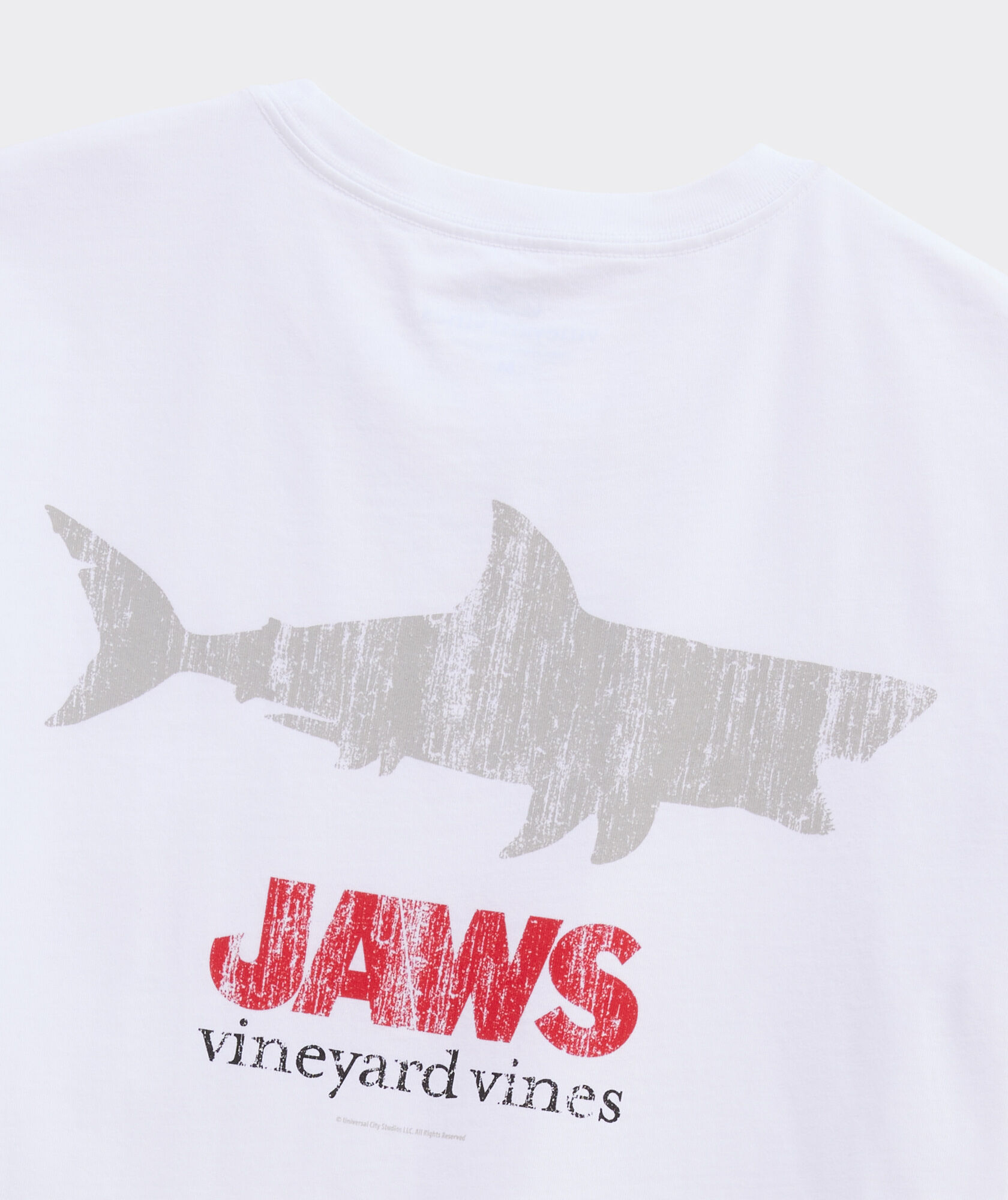 JAWS x vineyard vines Shark Silhouette Short-Sleeve Pocket Tee