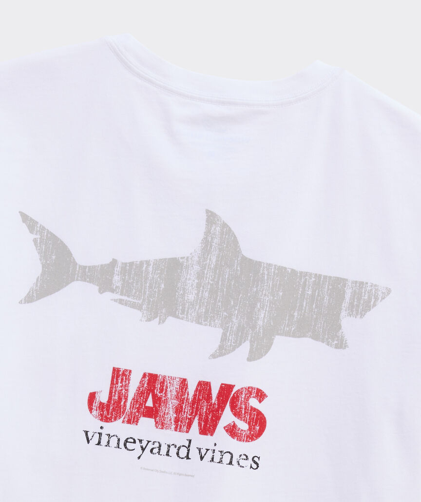JAWS x vineyard vines Shark Silhouette Short-Sleeve Pocket Tee