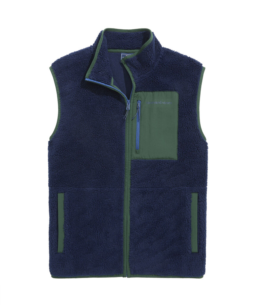 OUTLET Sherpa Fleece Vest