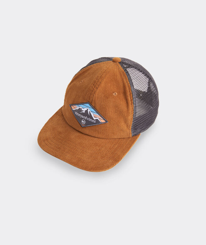 Slopes Patch Corduroy Trucker Hat