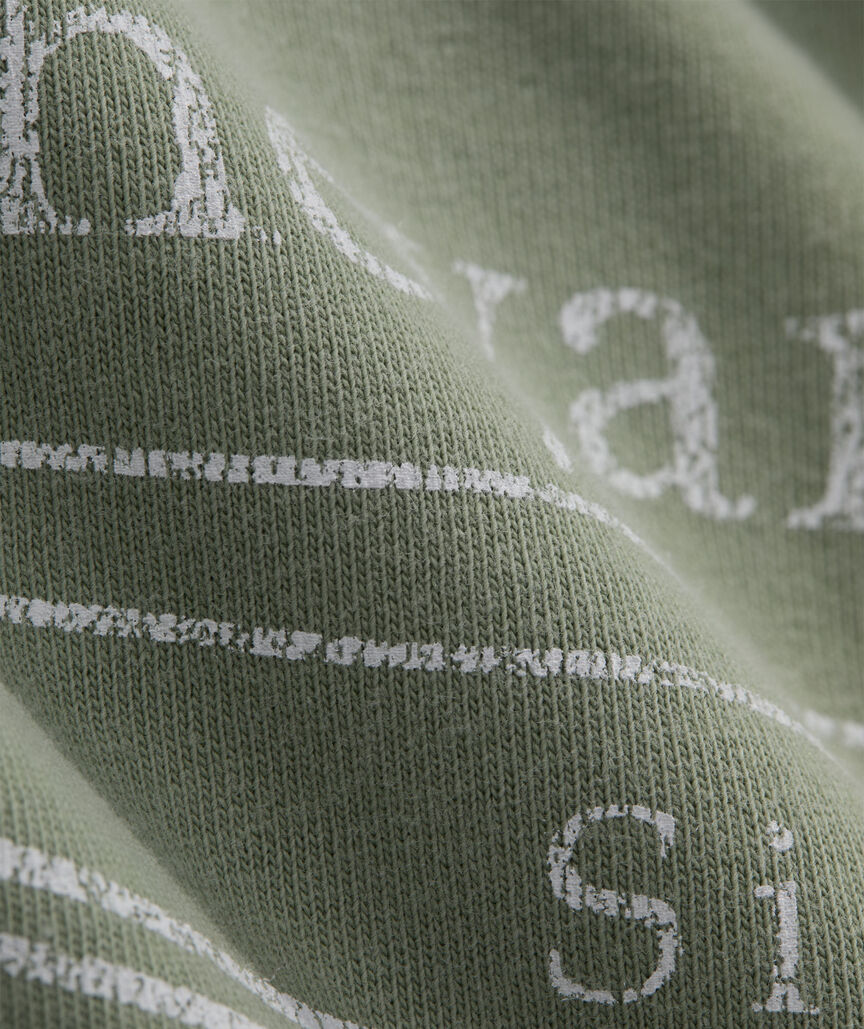 Drift-Dye Surf Logo Long-Sleeve Pocket Tee