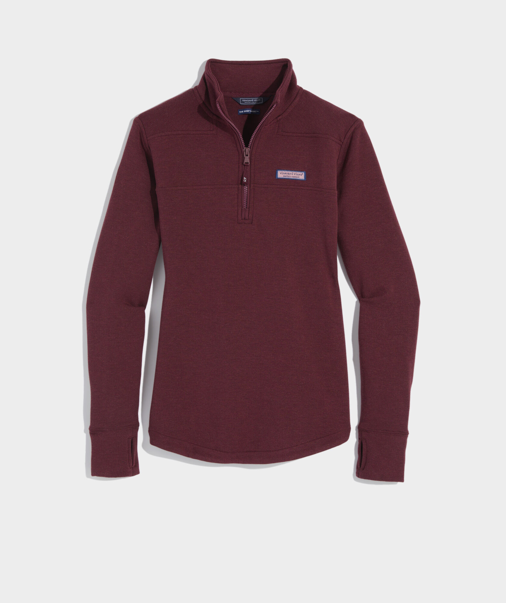 Vineyard Vines Damen Dreamcloth Relaxed Shep Shirt – Superweicher Sweatshirt-Stoff, Viertelreißverschluss