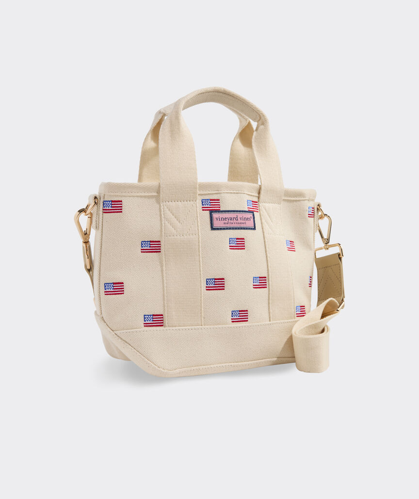 Embroidered Heritage Mini Tote