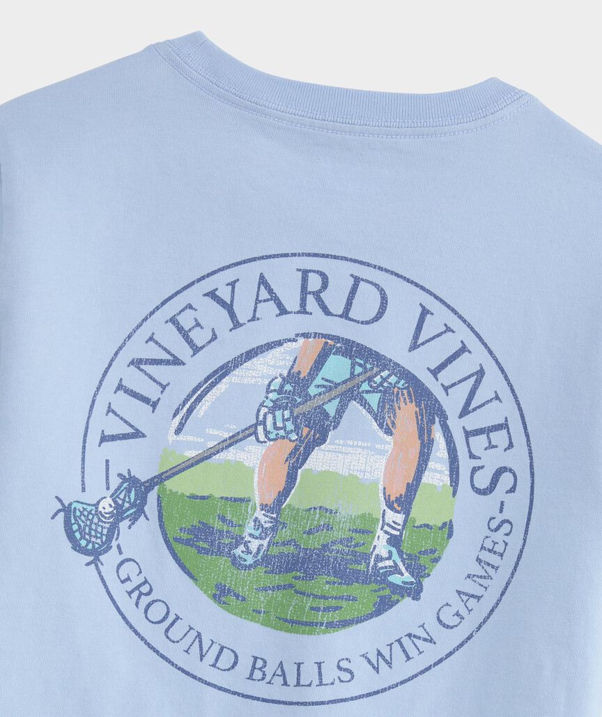 Boys' Score It Lacrosse Short-Sleeve Pocket Tee