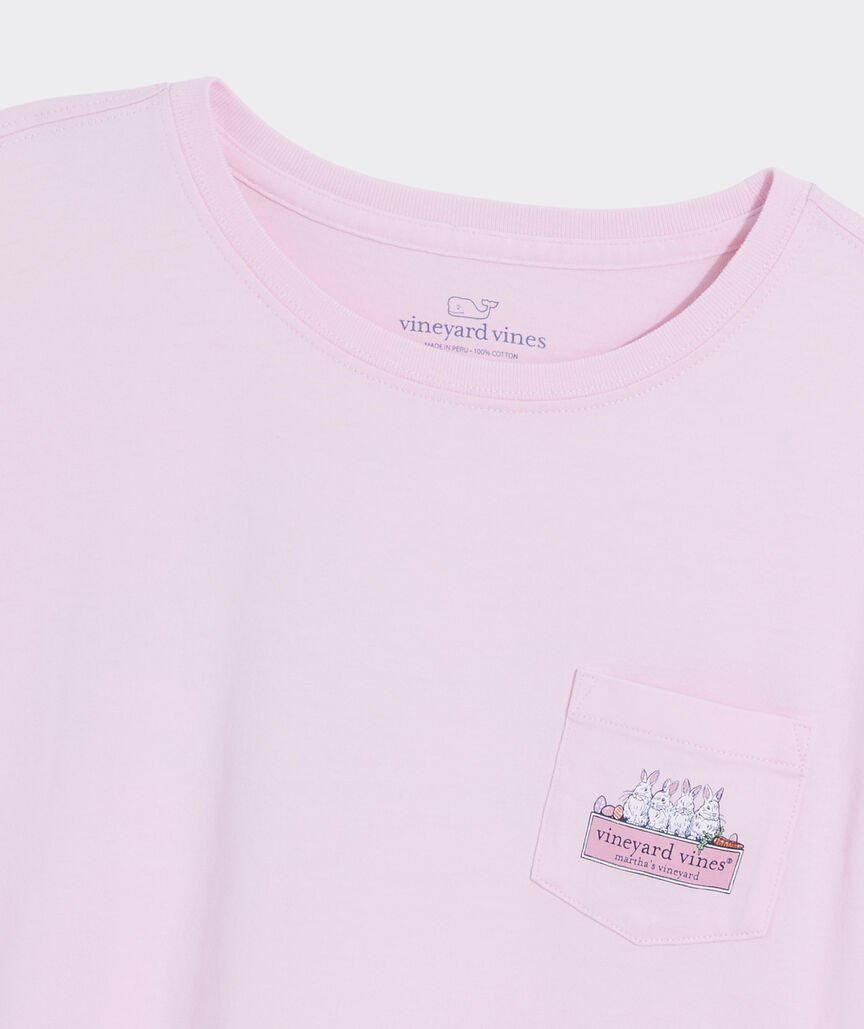 Women's Bunny Logo Box Long-Sleeve Pocket Tee