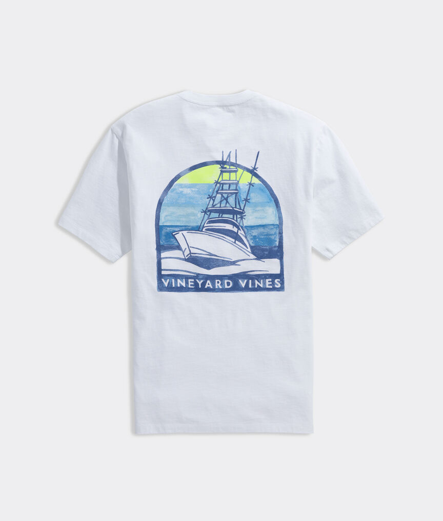 OUTLET Sunset Cruise Short-Sleeve Pocket Tee
