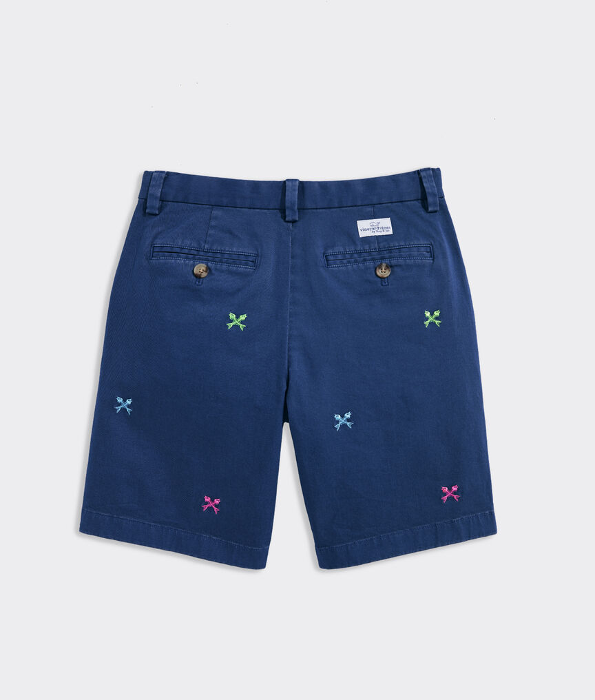 Boys' Crossed Fish Bone Breaker Short