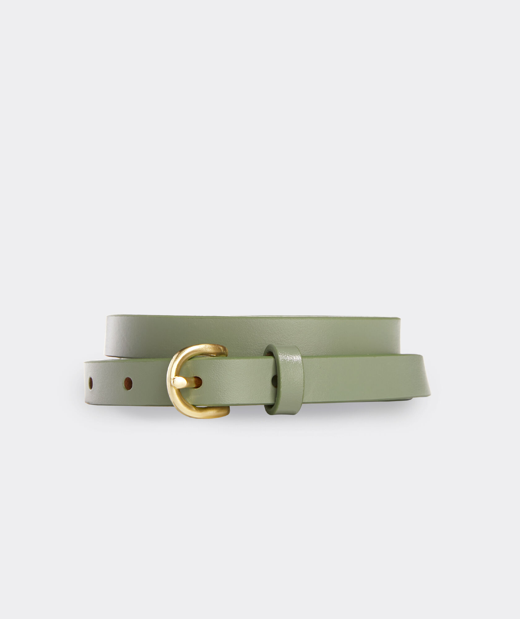 Shop Skinny Leather Belt at vineyard vines