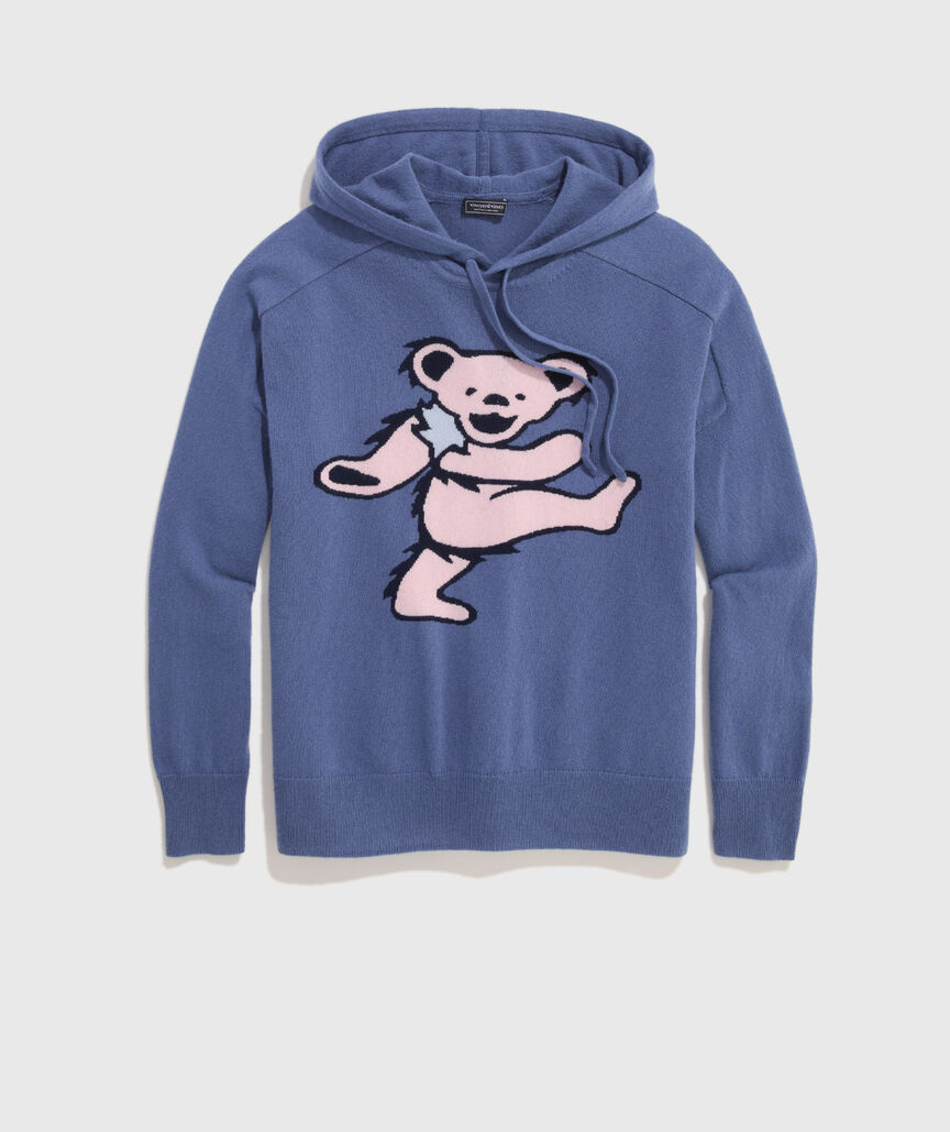Women's Grateful Dead x vineyard vines Wool-Cashmere Hoodie Sweater