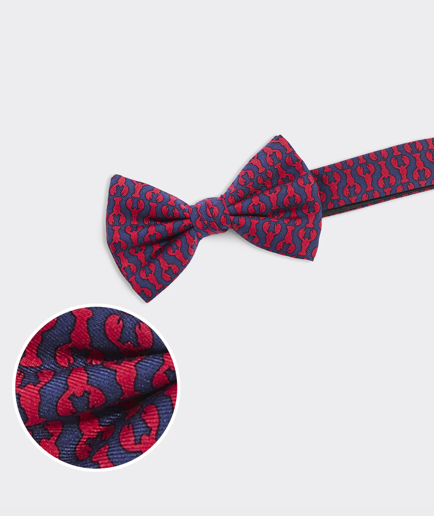 Boys' Lobsters Silk Bow Tie