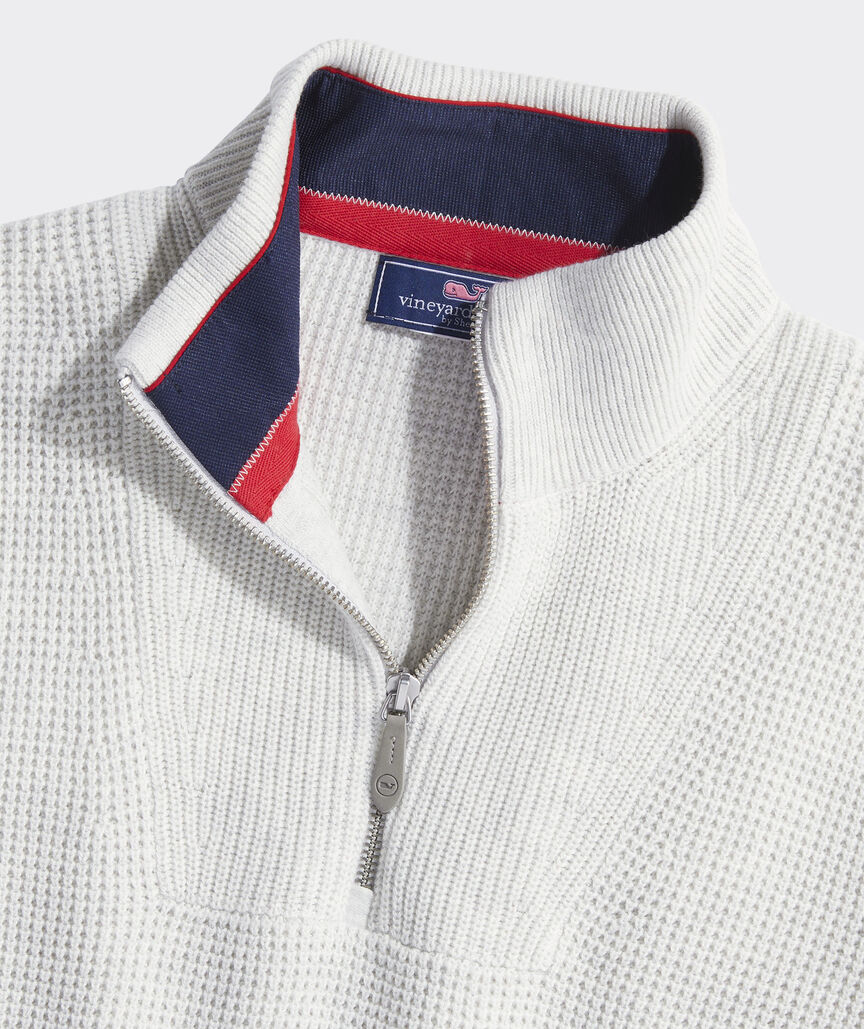 Cotton Americana Quarter-Zip