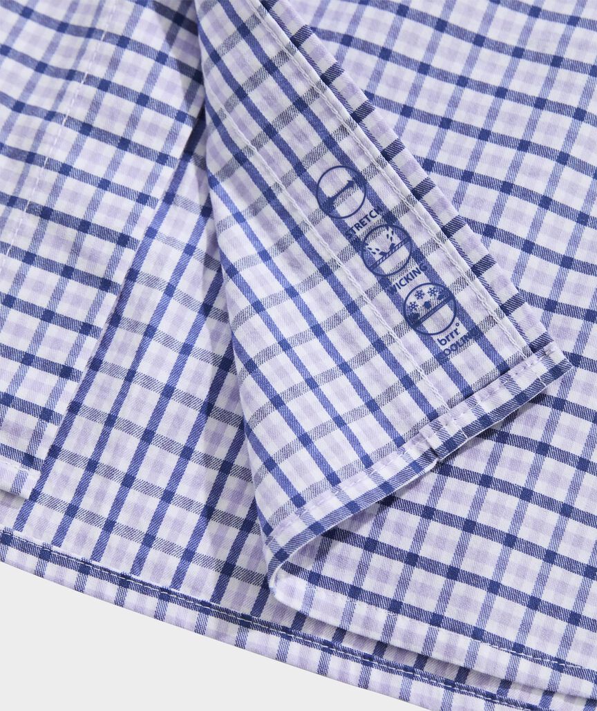 Performance Cotton Tattersall Shirt