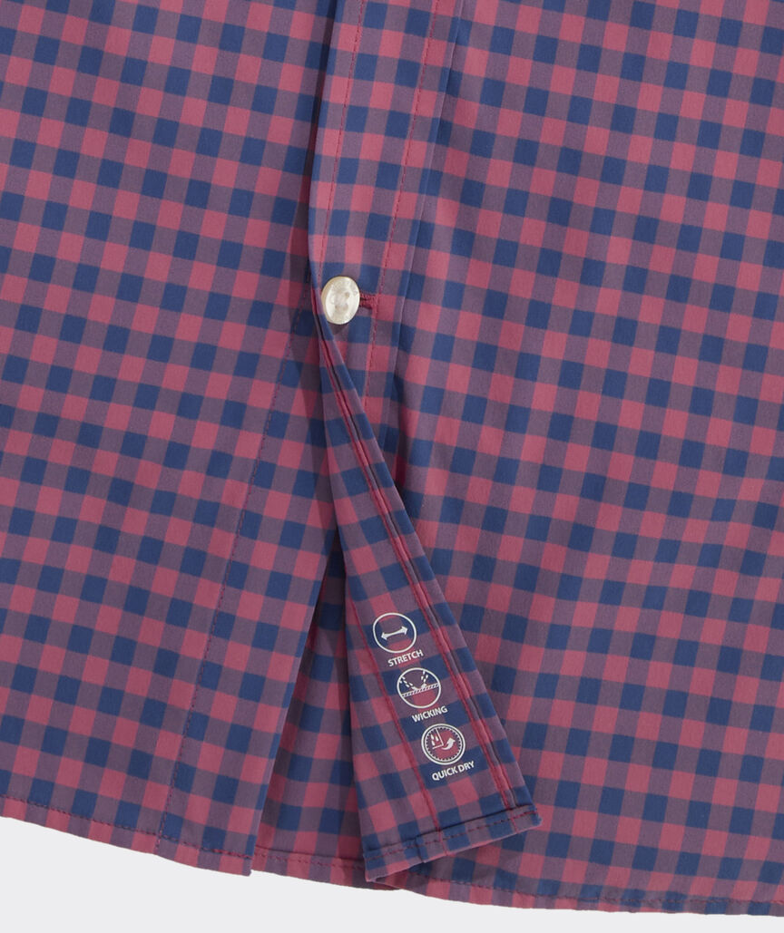 Performance Topsail Gingham Featherweight Shirt
