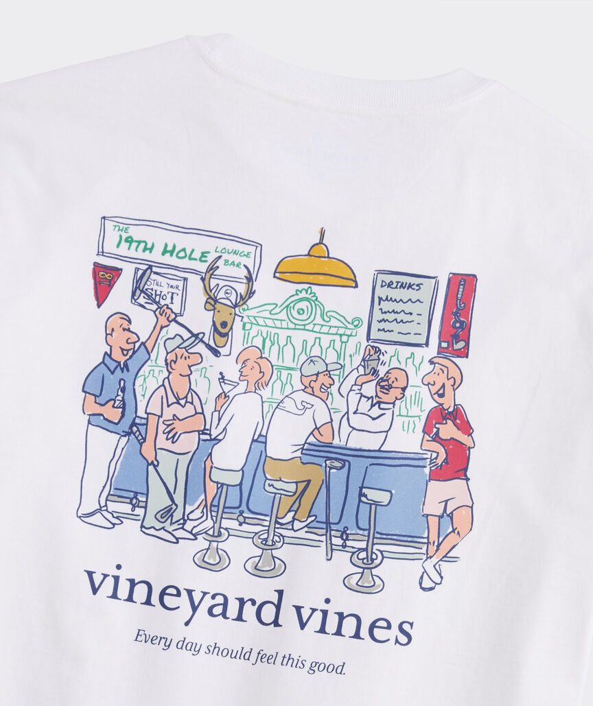 19th Hole Short-Sleeve Pocket Tee