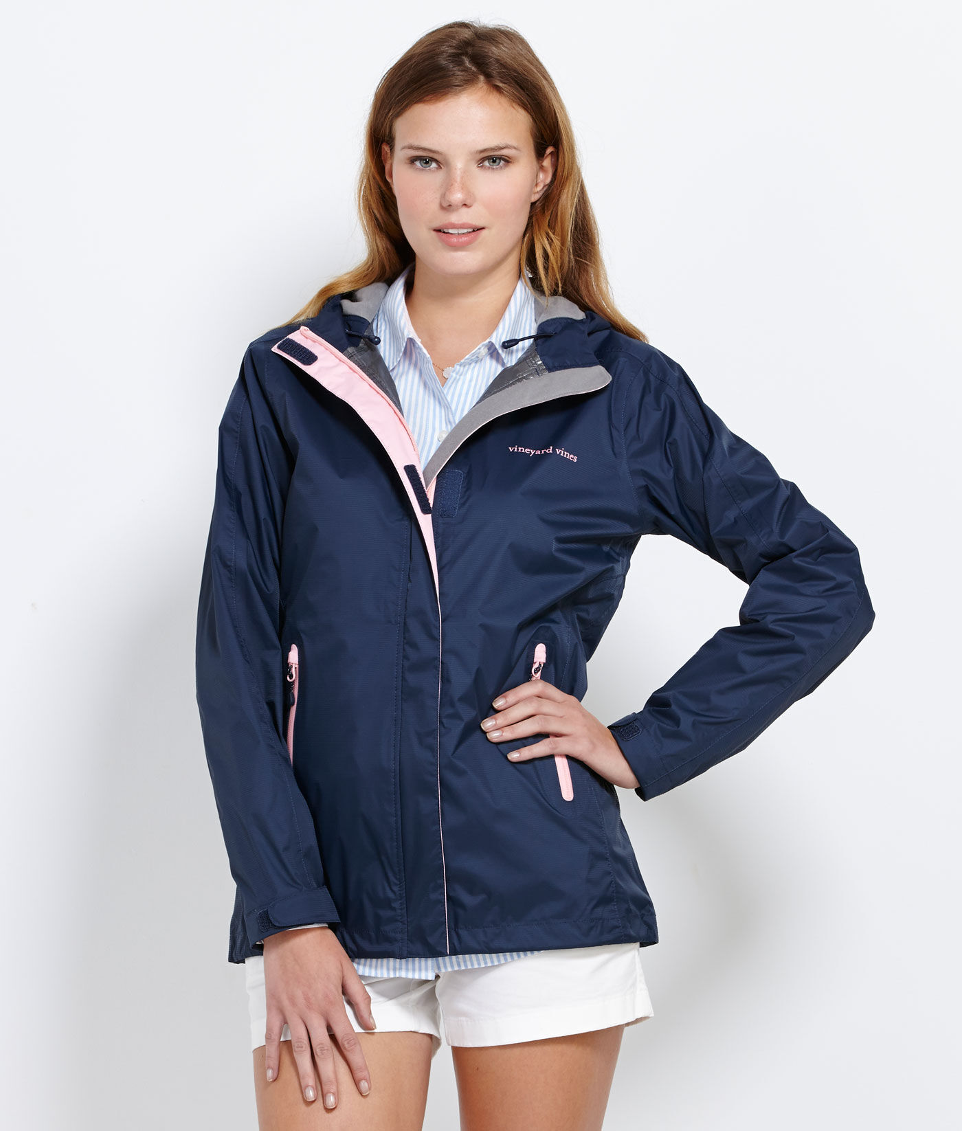 vineyard vines rain coat
