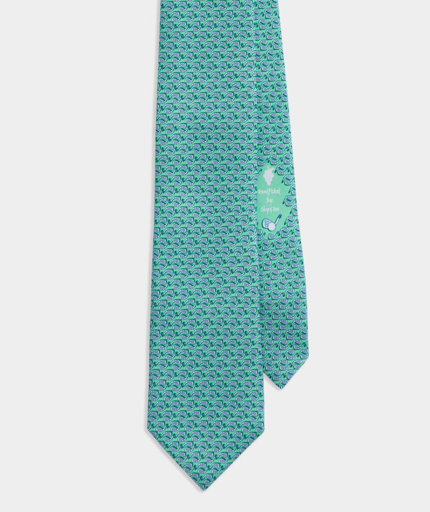 Fairway Shot Printed Tie