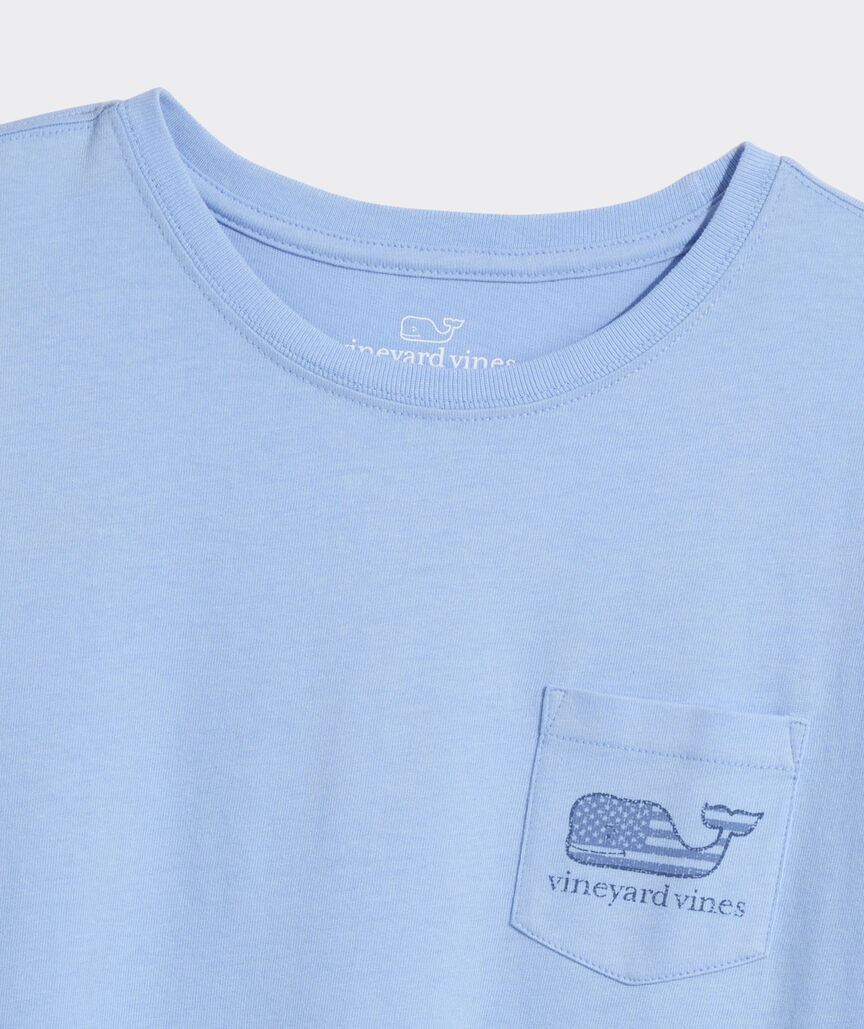 Tonal New Flag Whale Short-Sleeve Pocket Tee