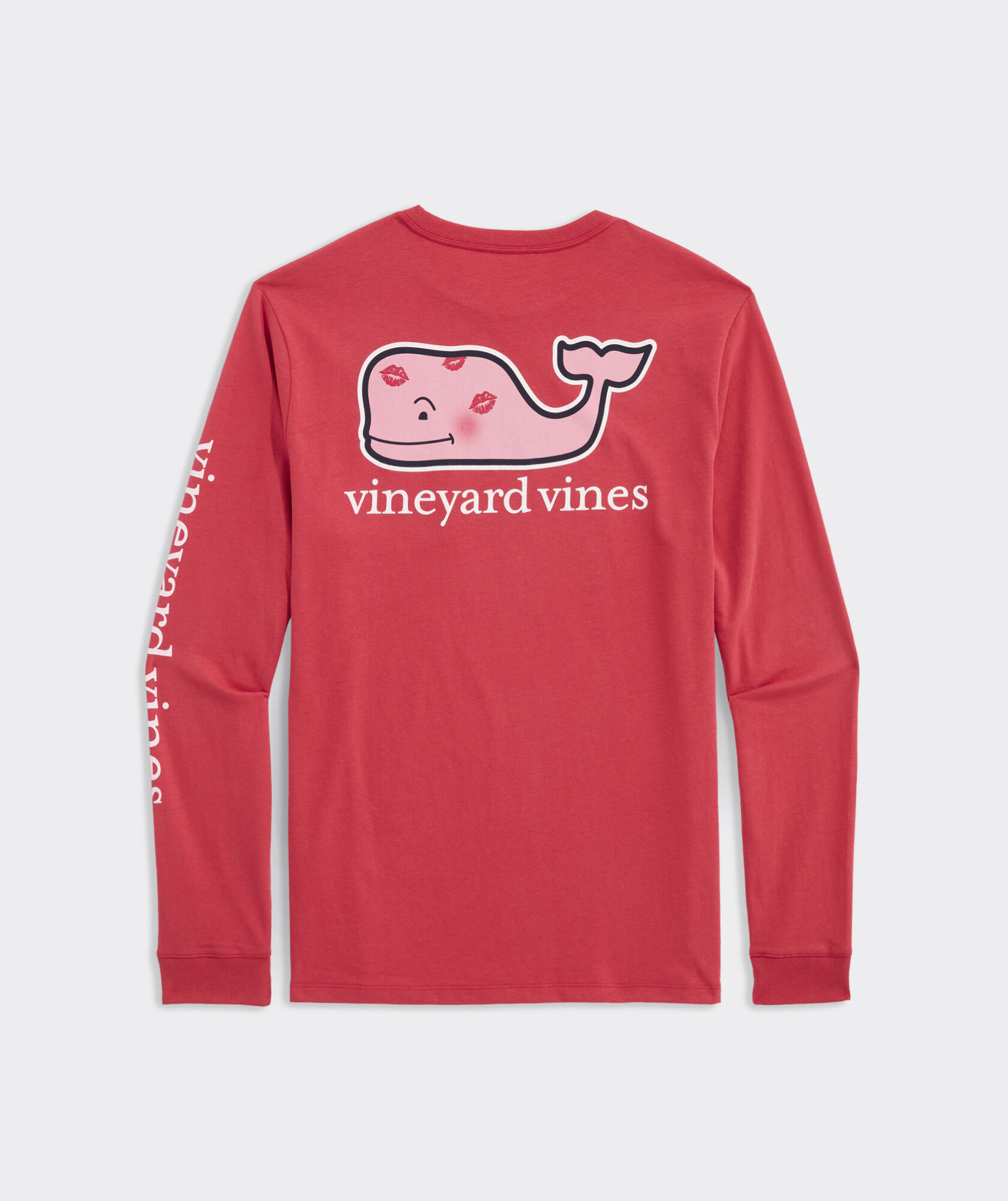 Kissed Whale Long-Sleeve Pocket Tee