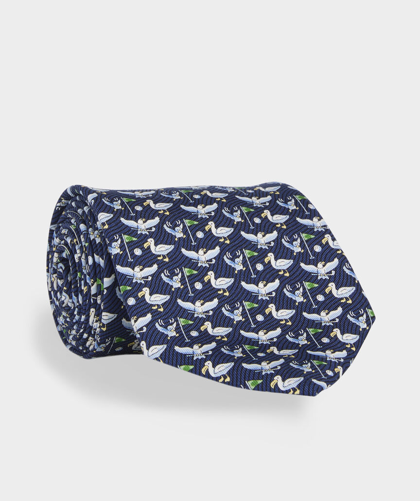 Under Par Silk Tie