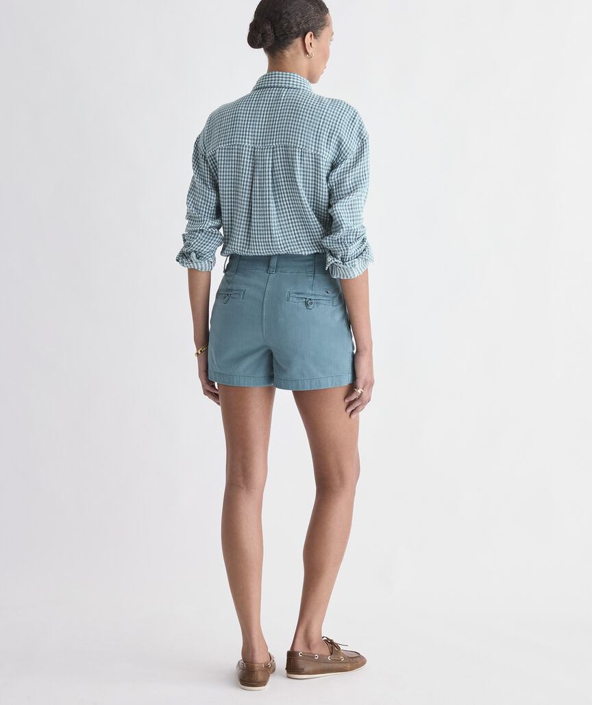 3 1/2 Inch Herringbone Every Day Shorts