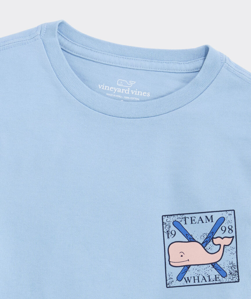 Boys' Whale Ski Team Long-Sleeve Tee