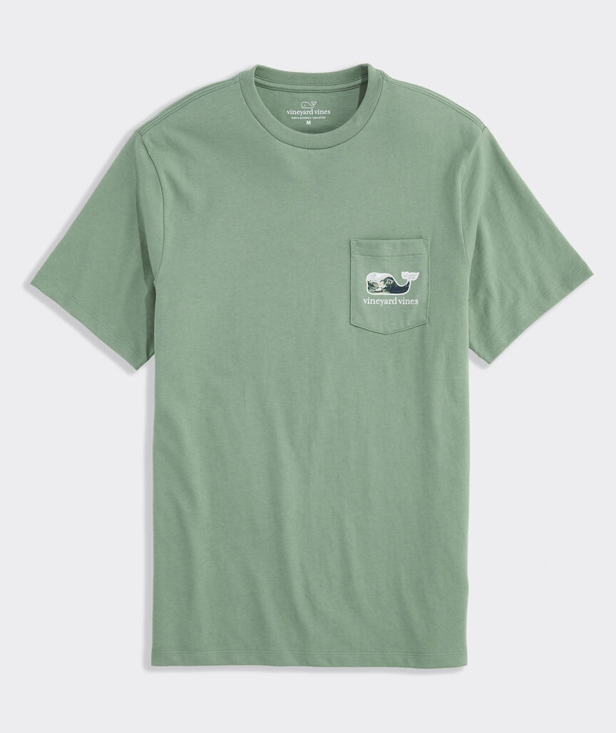 Lowcountry Whale Short-Sleeve Pocket Tee
