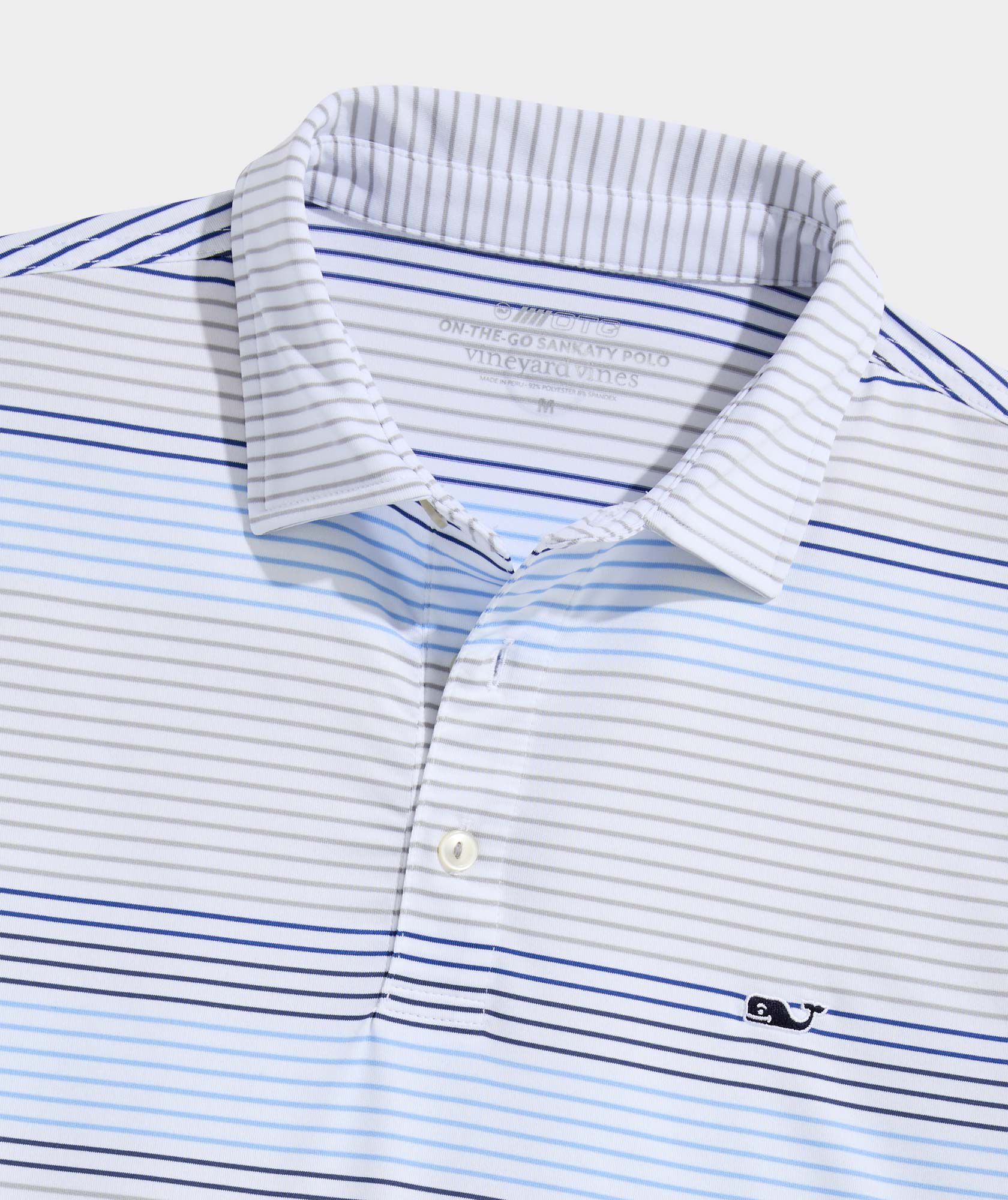 Performance Harborview Stripe Sankaty Polo
