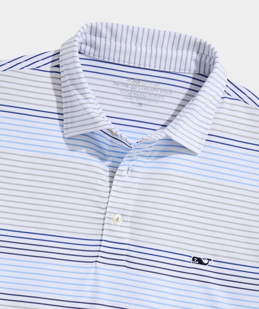 Performance Harborview Stripe Sankaty Polo
