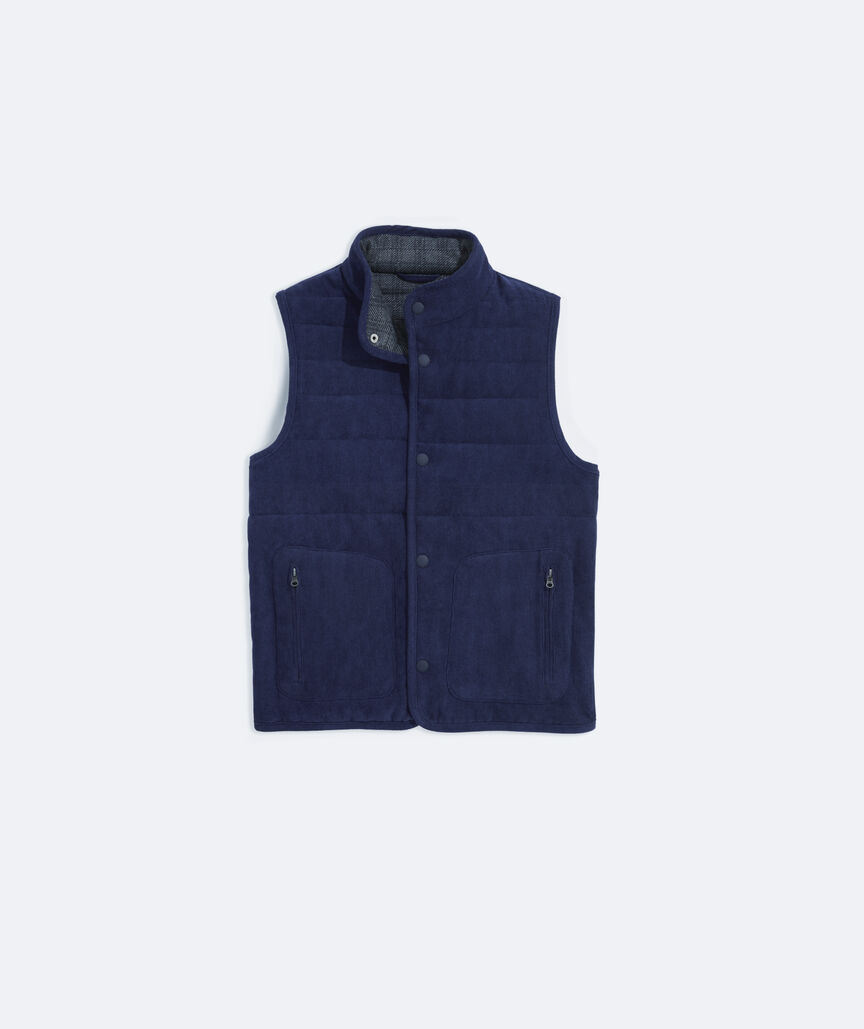 Boys’ Corduroy Puffer Vest