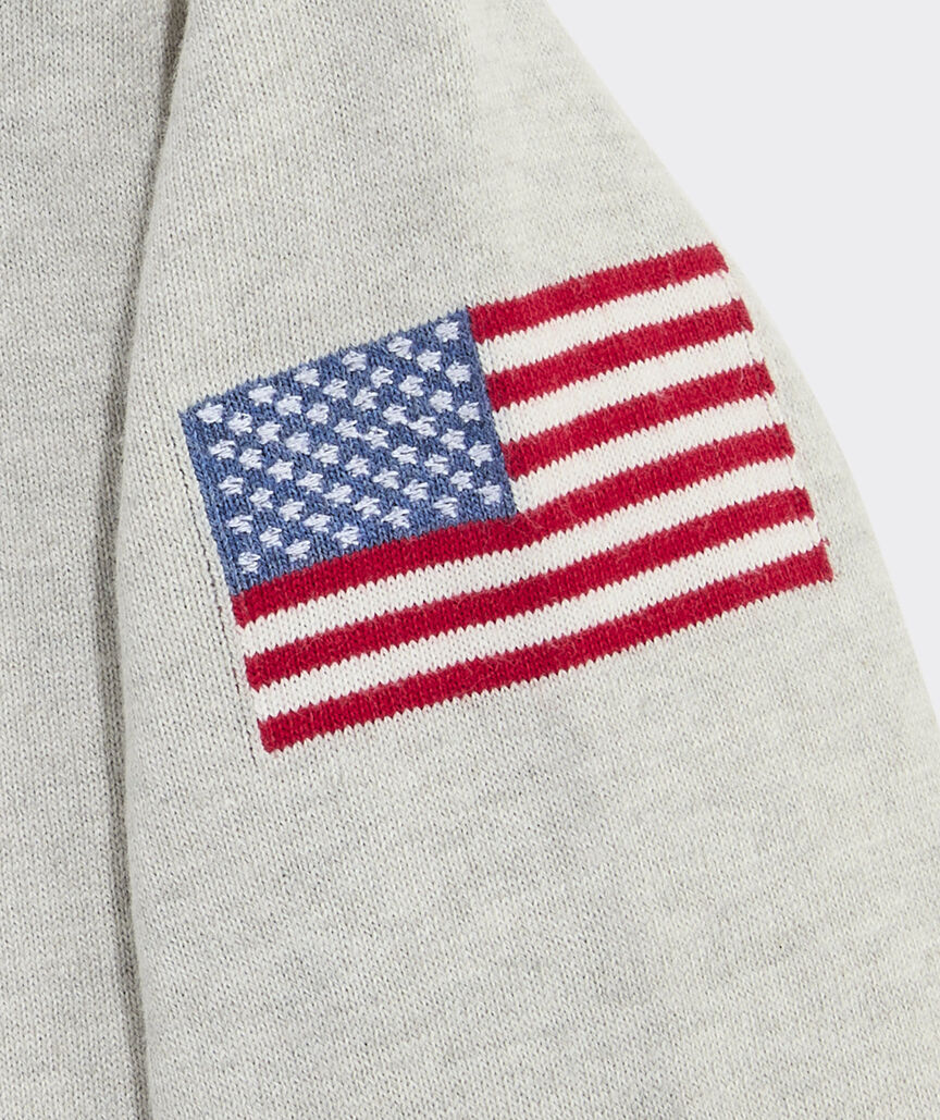 Boys' Americana Quarter-Zip