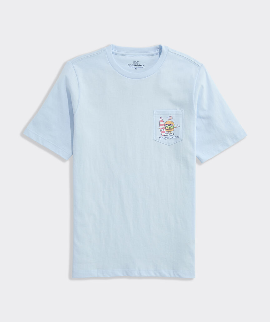 Boys' USA Vibes Short-Sleeve Pocket Tee