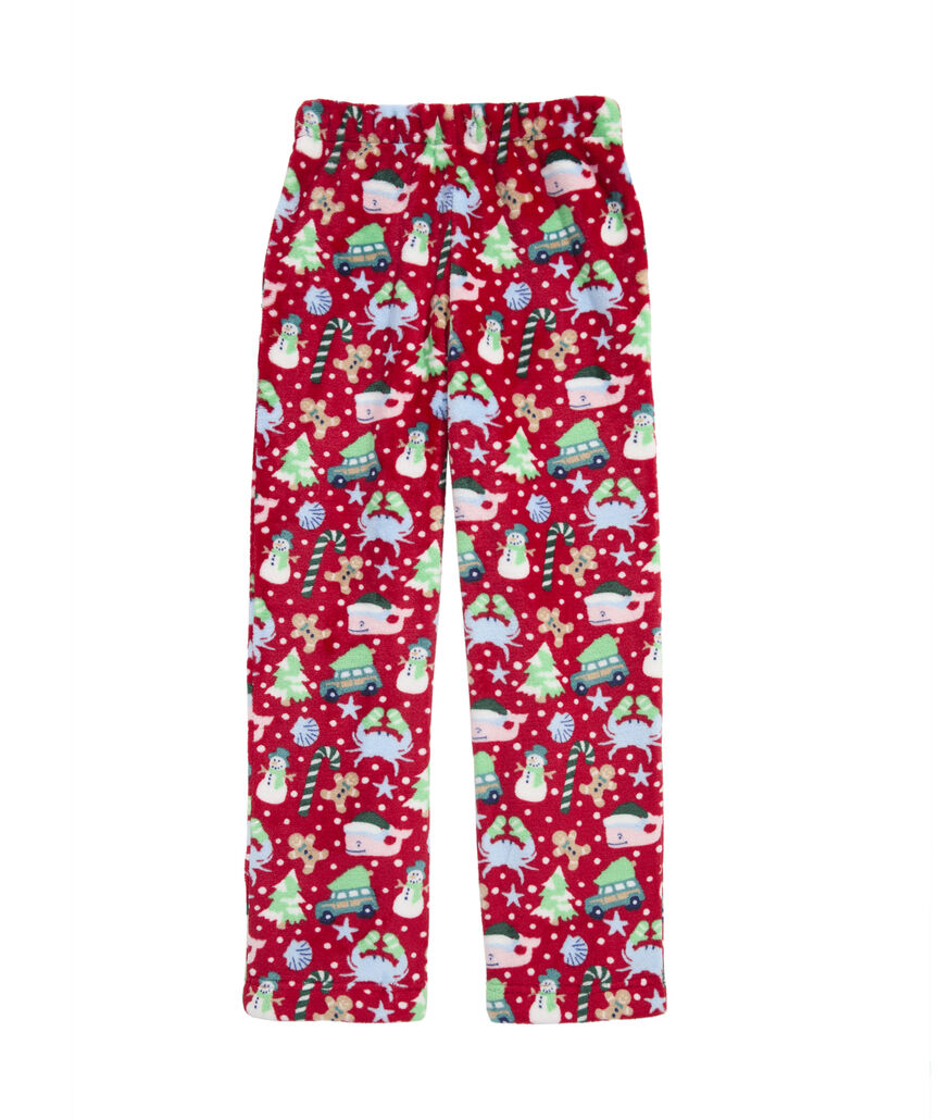 OUTLET Kids' High Pile Beach Holiday Pajama Pants