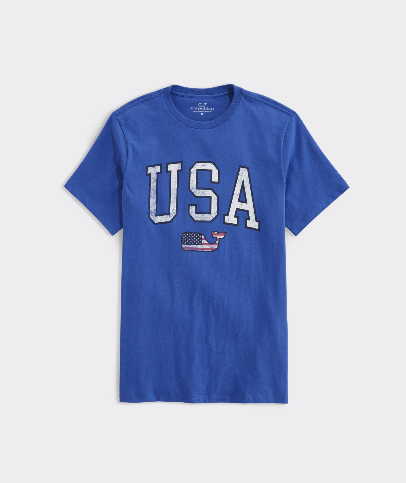 USA Flag Whale Short-Sleeve Tee