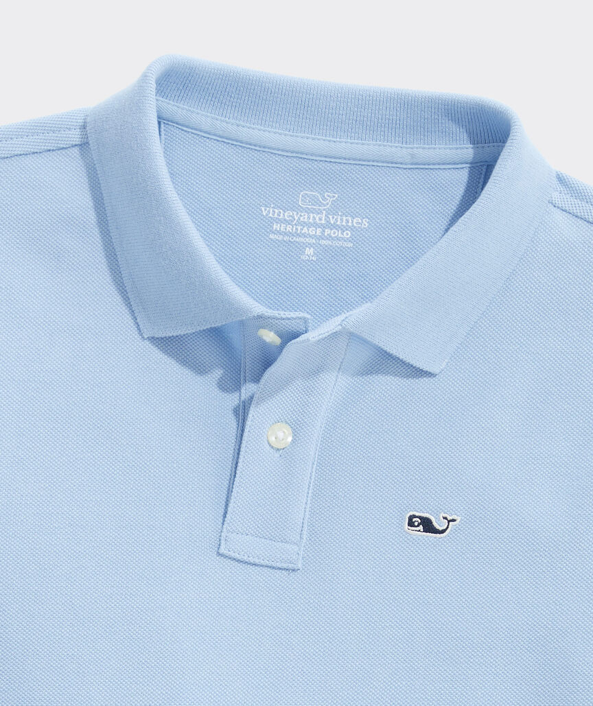 Boys' Heritage Pique Polo