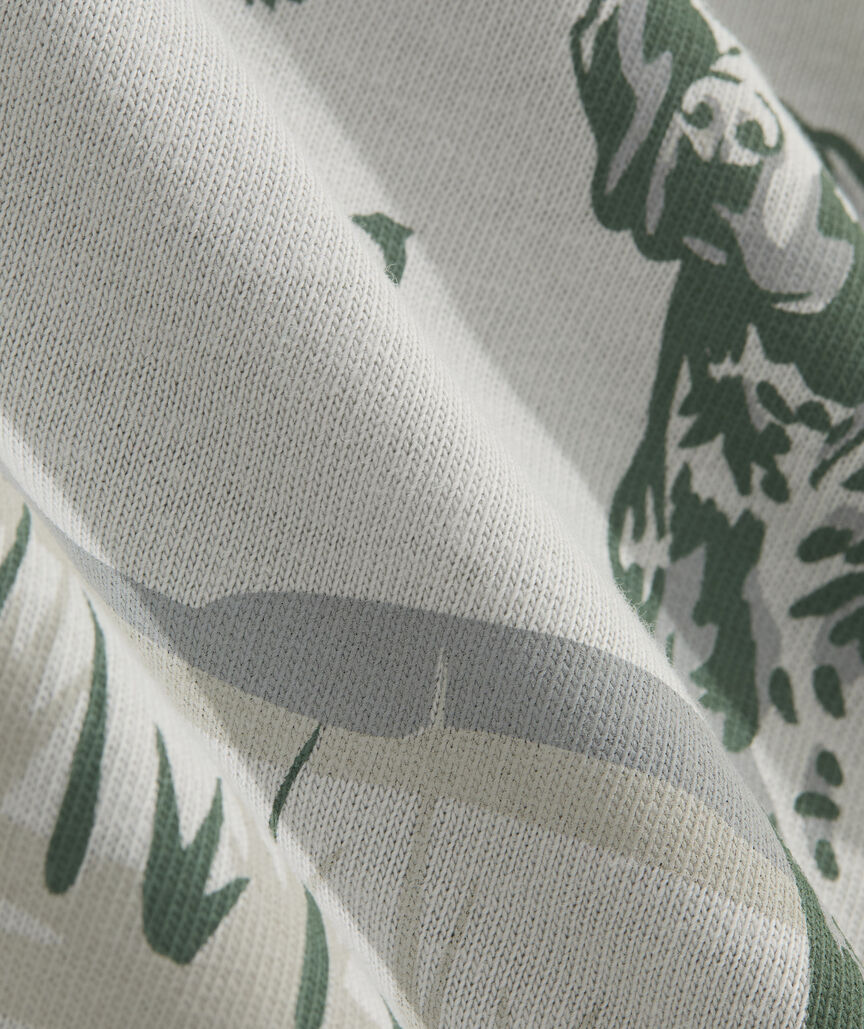 Dog In The Marsh Long-Sleeve Pocket Tee