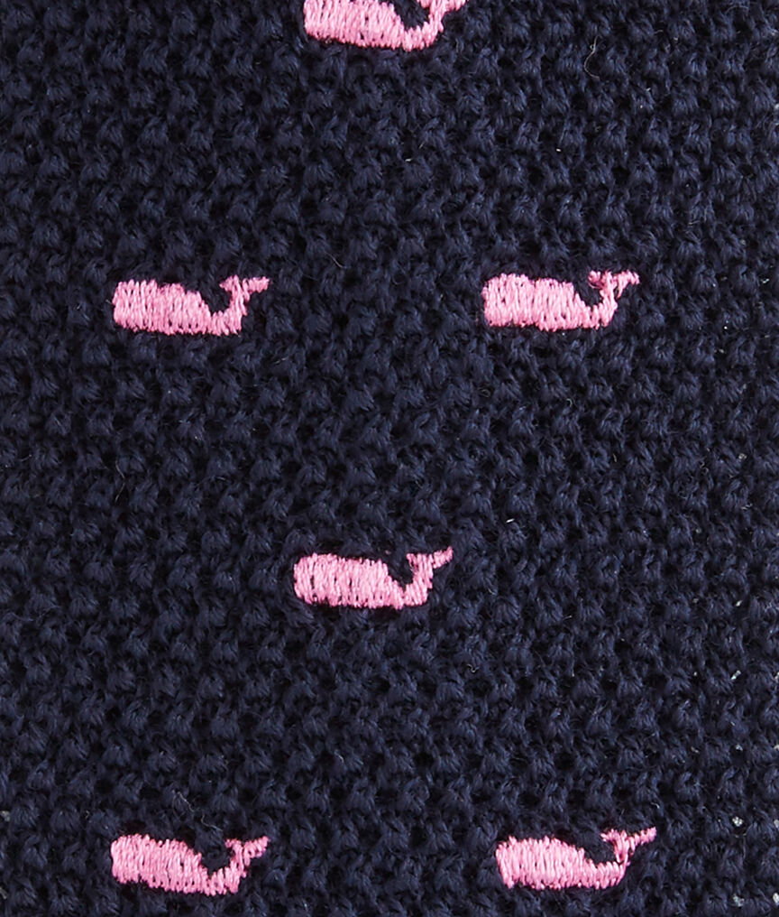 Whale Knit Tie